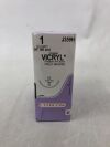 ETHICON J359H COATED VICRYL Suture, Taper Point, Absorbable, CT 40mm ½ Circle, Violet Braided 36" = 90cm, Size: 1