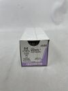 ETHICON J548G COATED VICRYL (polyglactin 910) Suture, MICROPOINT - Spatula, Absorbable, TG140-8 6.5mm / TG140-8 3/8 Circle, Violet Braided 12