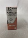 ETHICON MCPB416H MONOCRYL Plus Suture, ETHIGUARD - Blunt Point, Absorbable, SHB 26mm ½ Circle, Undyed Monofilament 27" = 70cm, Size: 3-0