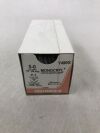 ETHICON Y490G MONOCRYL Suture, Precision Point - Reverse Cutting, Absorbable, P-1 11mm 3/8 Circle, Undyed Monofilament 18" = 45cm, Size: 5-0