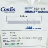 CORDIS REF 502-555 Standard, Exchange Straight 35264496 Tip, 260cm , ,035 in. (.89 mm) ,EXP 2025/01