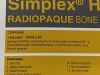 STRYKER Simplex HV Radiopaque Bone Cement  6194-1-001   Exp.2025-06  (AA44) Simplex HV