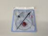COOK MEDICAL Peel-Away Introducer Sheath Set 10F x 15.5cm, 0.038" G04495   Exp.2025-08  (AA44) Peel-Away Introducer Set