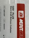 MERIT MEDICAL Q50 Plus Stent Graft Balloon Catheter 10-50mm x 65cm  Q50-65P   Exp.2025-08  (AA42) Q50 Plus