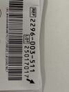 STRYKER Aggressive Thin Offset Blade, Medium 9mm x 0.38mm x 25mm 2296-003-511   Exp.2030-01  (Y61) Thin Offset