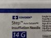 COVIDIEN Auto Suture Step Insufflation and Access Needle 14G  S100000   Exp.2027-12  (Y61) Step Insufflation Needle
