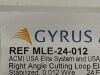 GYRUS ACMI Cutting Loop Electrode, Right Angle 24F  MLE-24-012  Exp.2028-07  (Y61) Right Angle Cutting Loop Electrodes