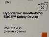 SMITHS MEDICAL Box of 100 Hypodermic Needle-Pro EDGE  402515   Exp.2029-10  (AA35) Hypodermic Needle-Pro EDGE