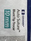 COVIDIEN 10mm Blunt Tip Trocar, Standard Length with Converters  OMS-T10BT   Exp.2025-08  (AA35) Auto Suture