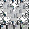 COVIDIEN 8DCT Shiley™ Tracheostomy Tube Cuffed with Disposable Inner Cannula 7.6mm I.D. 12.2mm O.D. Lot of 6 Each. Expires 11/20/2022-11/19