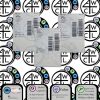 COVIDIEN 4FEN Shiley™ Tracheostomy Tube CUffed with Inner Cannula Fenestrated 5.0,, I.D. 9.4,, O.D. 65mm Length. Lot of 3 Each. Expires 01/