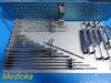 ZIMMER Harrington Spinal Instrument W/ Ratchet Distraction Rods,Hooks,Case