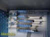 ZIMMER Harrington Spinal Instrument W/ Ratchet Distraction Rods,Hooks,Case