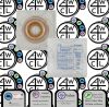 CONVATEC 411804 Sur-Fit Natura Moldable Durahesive Skin Barrier with Hydrocolloid Flexible Collar, Large 2-1/4 in 57mm. Box of 10 Each.