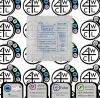 CONVATEC 411804 Sur-Fit Natura Moldable Durahesive Skin Barrier with Hydrocolloid Flexible Collar, Large 2-1/4 in 57mm. Box of 10 Each.