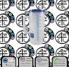 MEDLINE DYC80540P Insulated Carafe Clear Graduated w Blue Lid 32 oz. Case of 48 Each.