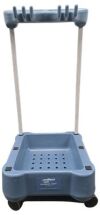 HILL-ROM A-30015 ALLEN MEDICAL  STIRRUP CART @