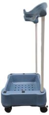 HILL-ROM A-30015 ALLEN MEDICAL  STIRRUP CART @