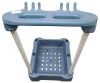 HILL-ROM A-30015 ALLEN MEDICAL  STIRRUP CART @