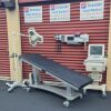 HERITAGE MEDICAL Sonobed 3 Section w New Creme Upholstery and Hand Control Ultrasound Table