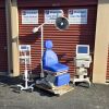HERITAGE MEDICAL Sonobed 3 Section w New Creme Upholstery and Hand Control Ultrasound Table