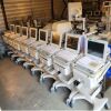 HERITAGE MEDICAL Sonobed 3 Section w New Creme Upholstery and Hand Control Ultrasound Table
