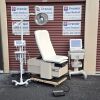 HERITAGE MEDICAL Sonobed 3 Section w New Creme Upholstery and Hand Control Ultrasound Table