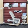 HERITAGE MEDICAL Sonobed 3 Section w New Creme Upholstery and Hand Control Ultrasound Table