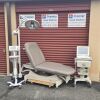 CLINTON Model 84438-34 Bariatric Power Up w New Black Upholstery Ultrasound Table