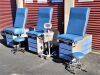 AMERICAN ECHO Model 96030 with New Graphite Upholstery Power Up & Down and Trendelenburg Ultrasound Table
