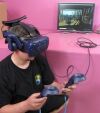 HTC Vive Pro VR Headset w/ HMD, Audio & 2 Controllers, 2 Base, Link Box, PC Computer System