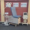 RITTER Midmark  with Tan Shell & New Blue Upholstery Exam Table