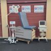 RITTER Midmark  with Tan Shell & New Blue Upholstery Exam Table