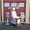 RITTER Midmark  with Tan Shell & New Blue Upholstery Exam Table