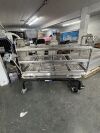 AMSCO STERIS  400 SERIES PREVACUUM STEAM STERILIZER MODEL 60H W/  LOAD RACK Sterilizer