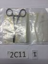 JARIT 107-102 10102 Halstead Mosquito Forceps Curved 5"