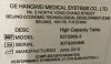GE OPTIMA CT580 W CT Scanner