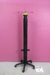 ALLEN MEDICAL LPA Easy 4 Hook Surgical Irrigation IV Tower Pole Stand 4 Bag Column w/ Hooks