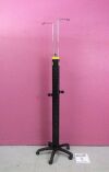 ALLEN MEDICAL LPA Easy 4 Hook Surgical Irrigation IV Tower Pole Stand 4 Bag Column w/ Hooks