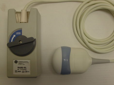 GE RAB2-5L Ultrasound Transducer