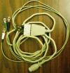 HEWLETT PACKARD  Four-Electrode Patient ECG Cable with 3 Shielded Lead ECG unit