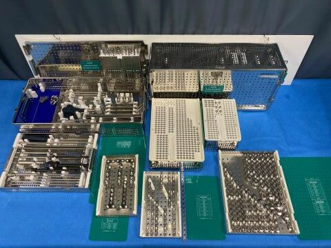 STRYKER AxSOS Locking Plate System Basic Fragment Implant & Instrument Set