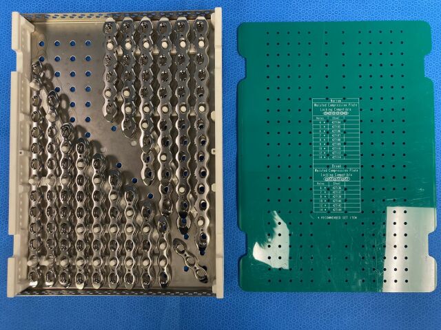 STRYKER AxSOS Locking Plate System Basic Fragment Implant & Instrument Set
