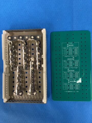 STRYKER AxSOS Locking Plate System Basic Fragment Implant & Instrument Set