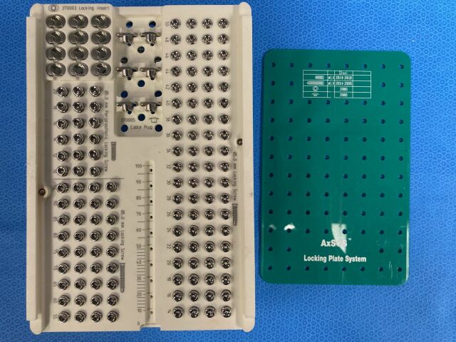 STRYKER AxSOS Locking Plate System Basic Fragment Implant & Instrument Set