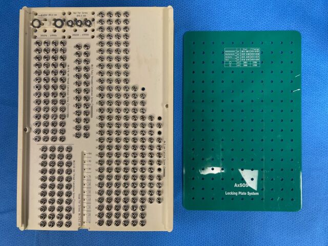 STRYKER AxSOS Locking Plate System Basic Fragment Implant & Instrument Set