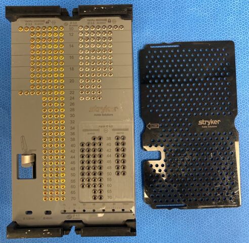 STRYKER Ankle Solutions Variax 3.5mm Locking & Non Locking Screw Rack