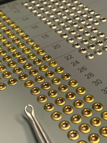STRYKER Ankle Solutions Variax 3.5mm Locking & Non Locking Screw Rack