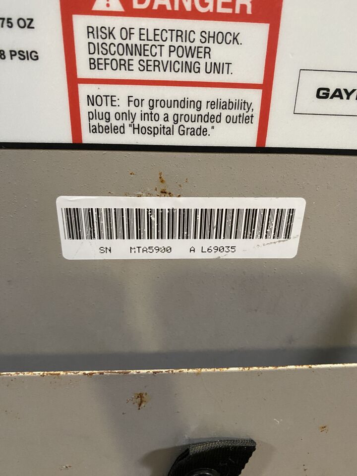 GAYMAR Medi-Therm II MTA-5900 Hypothermia Unit