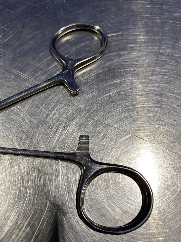 PAKISTAN Hemostatic Forceps and Straight Kelly - Lot of 8